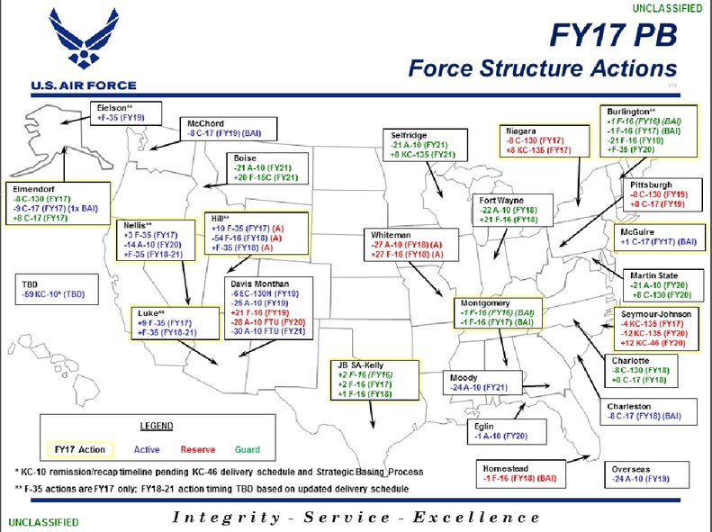 Force Structure Map