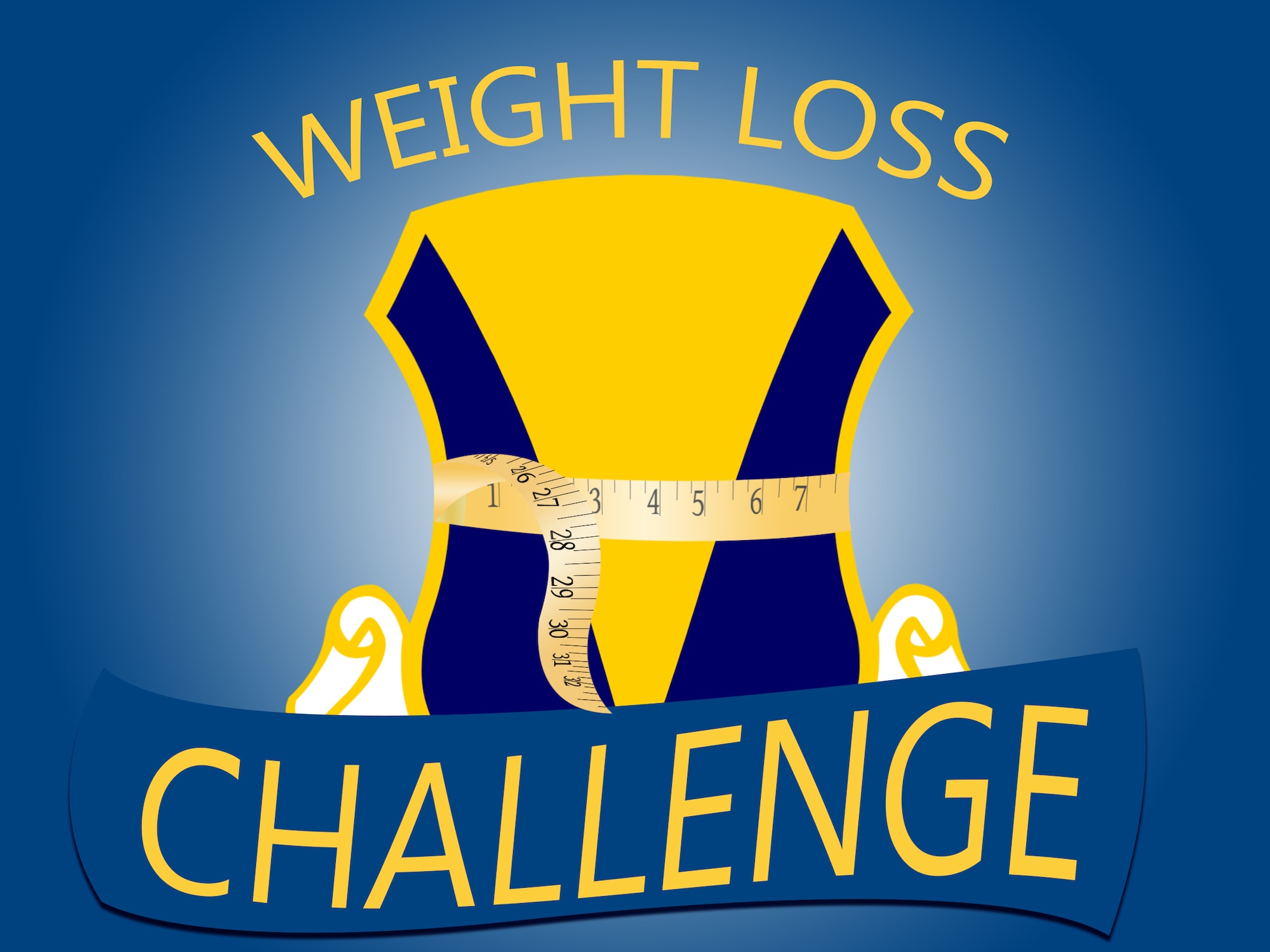 From now until Jan. 8, 2016, people can sign up for the “Biggest Loser” challenge at the Ramstein Southside Fitness Center at Ramstein Air Base, Germany. The challenge gives participants three months, from Jan. 12 to April 5, to lose as much weight as possible and encourages them to attend classes throughout the fitness community taught by Health Promotion, Outdoor Recreation and the Aquatic Center to keep them on track. (U.S. Air Force graphic/Senior Airman Jonathan Stefanko)