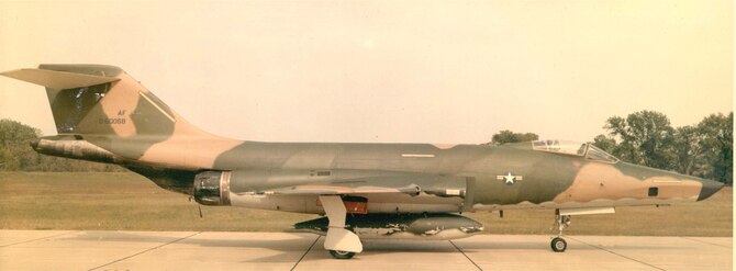The F-101 lineage included several versions: low-altitude fighter-bomber, photo reconnaissance, two-seat interceptor and transition trainer. To accelerate production, no prototypes were built. The first Voodoo, an F-101A fighter version, made its initial flight on Sept. 29, 1954. Development of the unarmed RF-101, the world's first supersonic photo-reconnaissance aircraft, began in 1956. Pictured is the RF-101 Voodoo. The 188th flew this air frame from September 1970 until June 1972. (Courtesy photo)