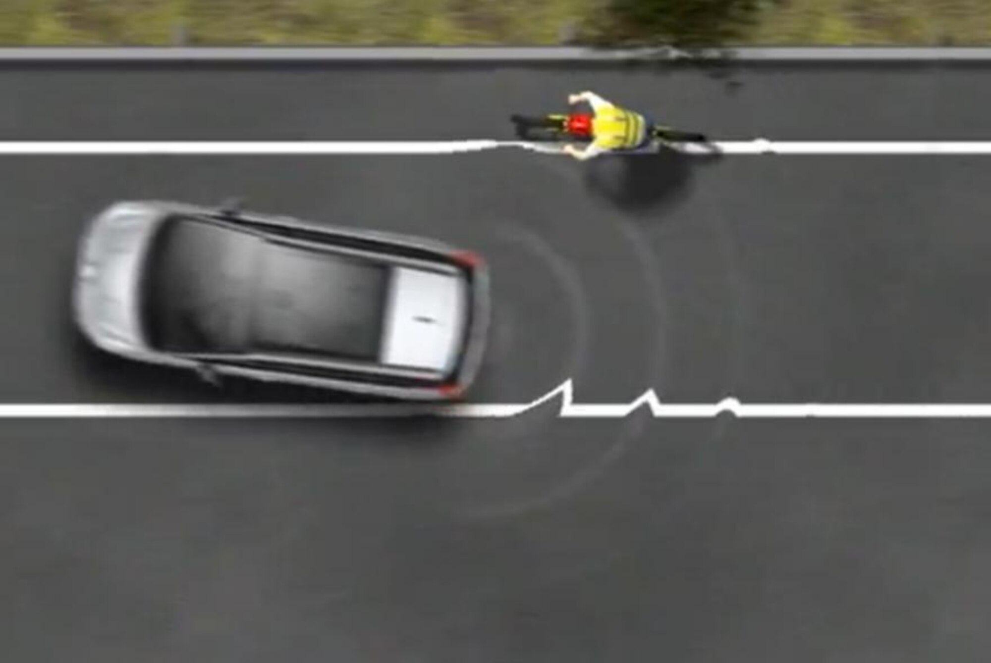 Sharing the motorway? For both drivers and cyclists, it’s imperative that safety precautions take priority so that everyone feels safe on the roads. (Courtesy Photo)