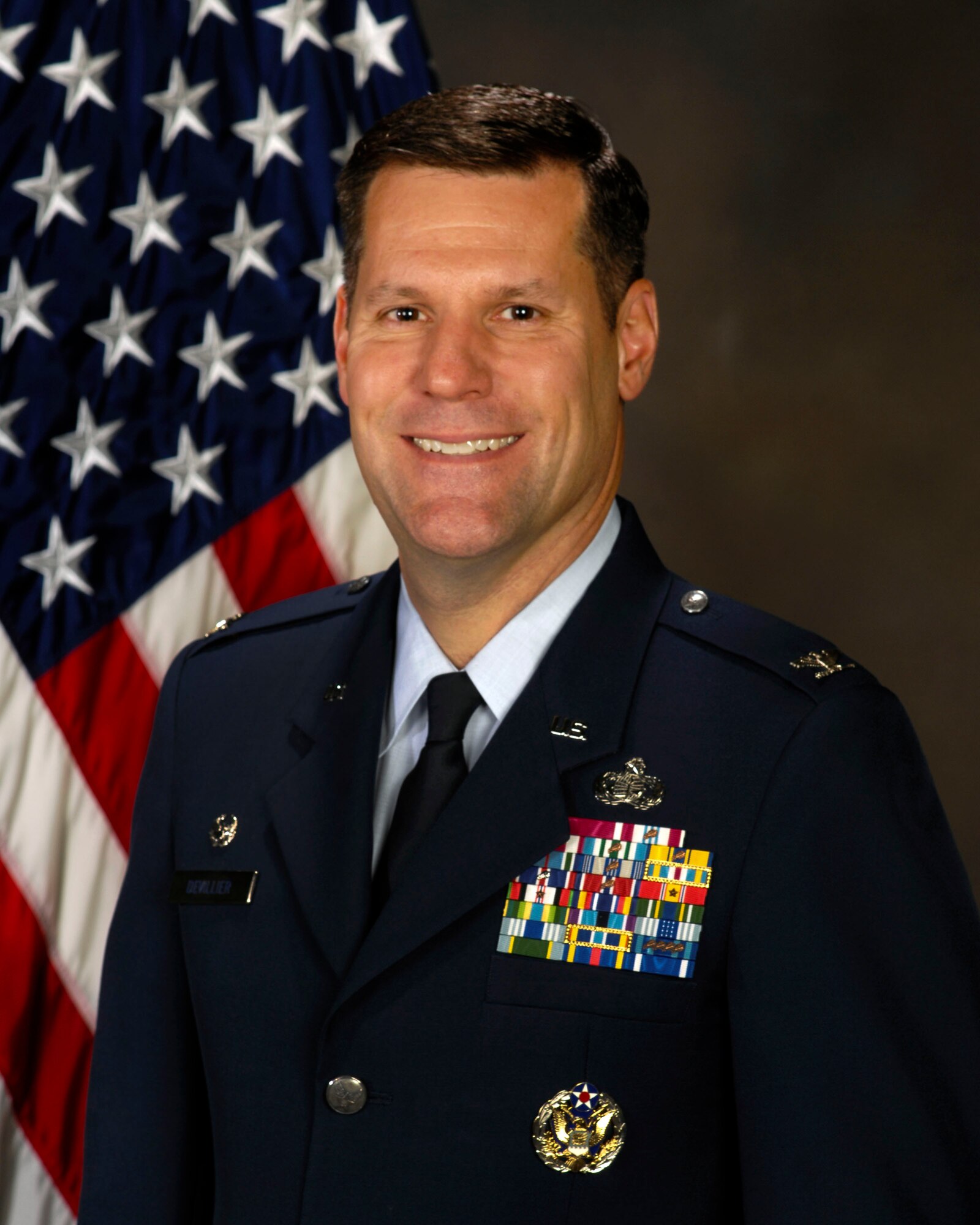 Col. John Devillier, commander, 88th Air Base Wing