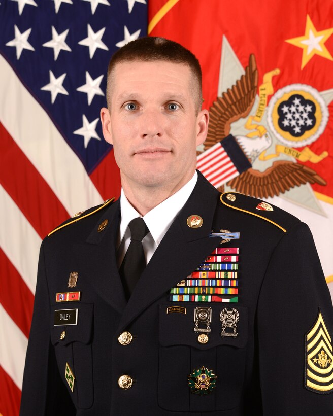 Official photo of Sergeant Major of the Army Daniel Dailey