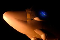 A B-52 Stratofortress sits on the runway Dec. 28, 2015, at Andersen Air Force Base, Guam.  Two B-52 aircrews assigned to the 23rd Expeditionary Bomb Squadron, currently assigned here as part of the U.S. Pacific Command's continuous bomber presence, conducted a bomber Airmen heritage flyover of the Mauna Loa volcano, Hawaii. (U.S. Air Force photo/Senior Airman Joshua Smoot)