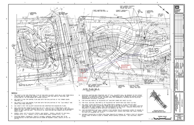 Map of Muddy River construction phase set to begin February 1, 2016.