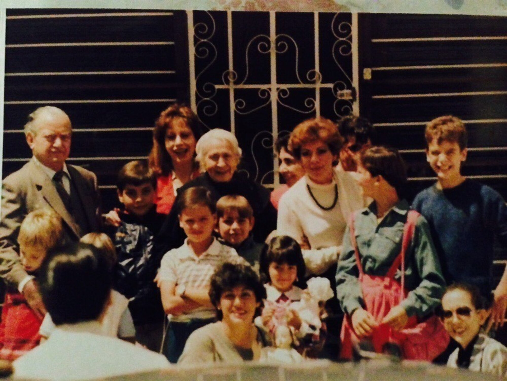 1st Lt Christopher Price, 48th Contracting Squadron, with his family growing up in Ecuador. (Courtesy Photo)