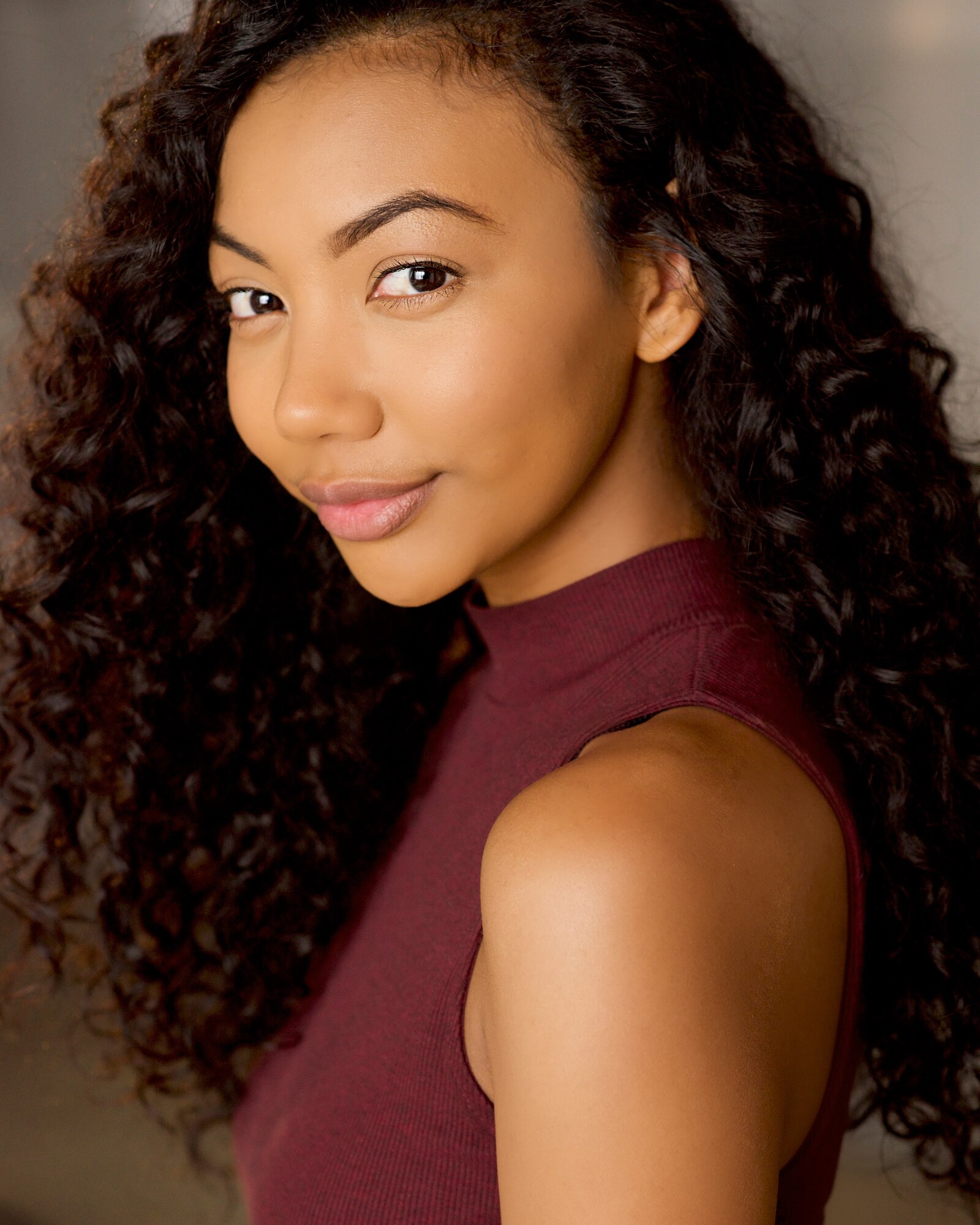 Publicity photo of Asia Jackson, daughter of Baron Jackson, the Launch Enterprise Directorate's chief of the information technology branch with the Space and Missile Systems Center at Los Angeles Air Force Base in El Segundo, Calif. The aspiring model and actress made a screen-credited guest starring appearance Jan. 13, 2015 on ABC-TV’s Modern Family in an episode entitled “Spread your Wings.” (Courtesy photo).