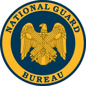 The seal of the National Guard Bureau.