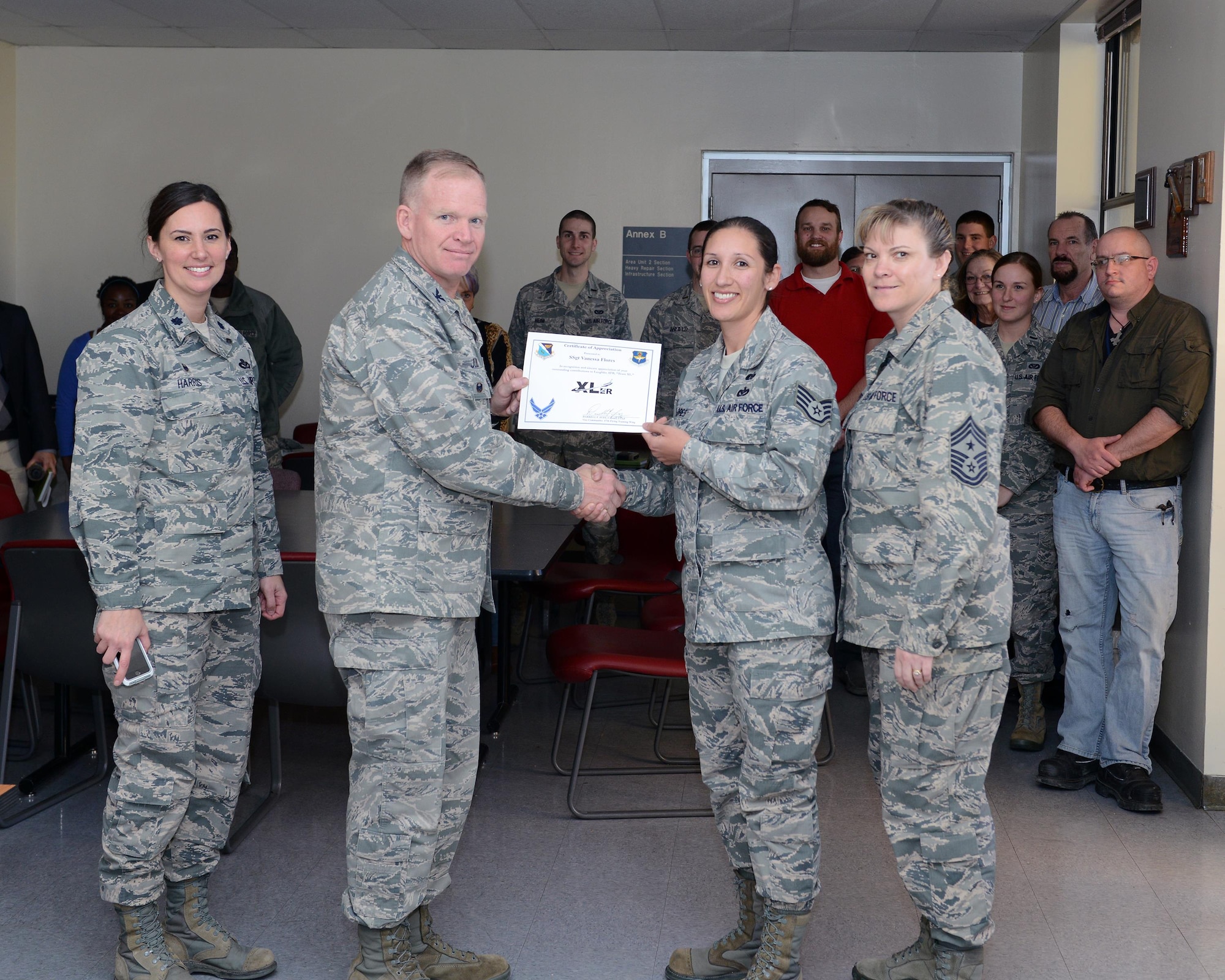 Laughlin Xler Staff Sgt Vanessa Flores Laughlin Air Force Base