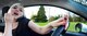 Distracted driving causes more than 420,000 injuries each year, according to disraction.gov, the U.S. Government’s official Web site for distracted driving prevention. (U.S. Air Force photo illustration by Tech. Sgt. Sarayuth Pinthong and Staff Sgt. Chad Warren/Released)