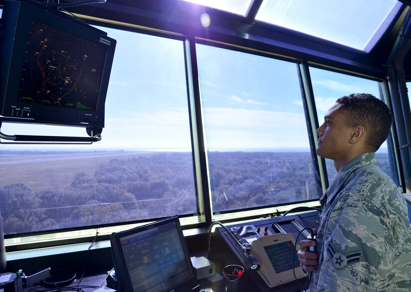 military air traffic controller