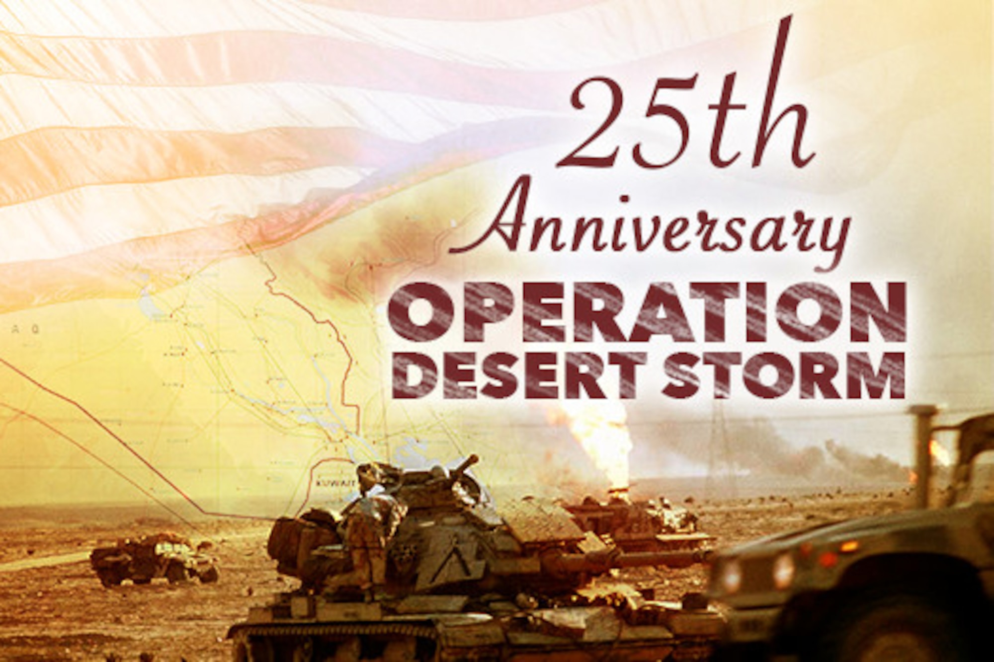Operation Desert Storm 25th Anniversary 
