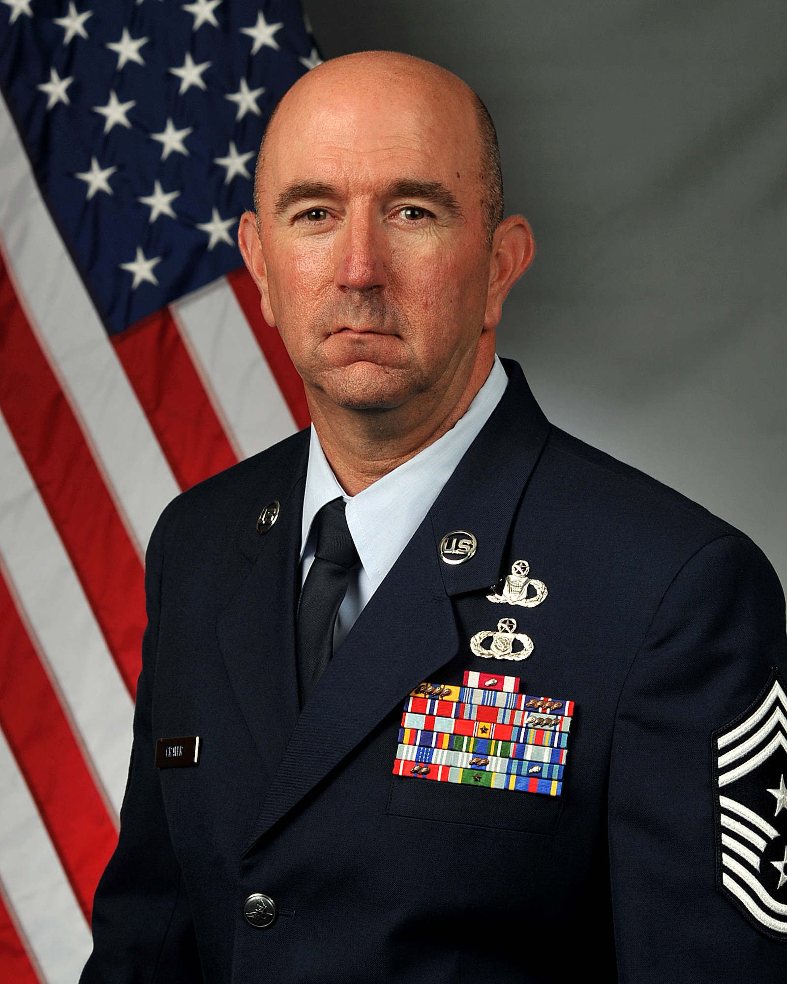 Chief Master Sgt. Jeffrey Craver, 4th Fighter Wing command chief. (Courtesy Photo)