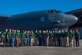 Twenty-five years after Operation Senior Surprise, aka “Secret Squirrel”, the aircrew members that kicked off Operation Desert Storm reunited on Barksdale Air Force Base, La. on Jan. 15, 2016. One of the B-52 Stratofortress bombers stationed at Barksdale is displaying the “Secret Squirrel” patch to commemorate the anniversary. This 35 hour mission was the first combat use of the Conventional Air Launched Cruise Missile (CALCM). (U.S. Air Force photo by Master Sgt. Dachelle Melville/Released)