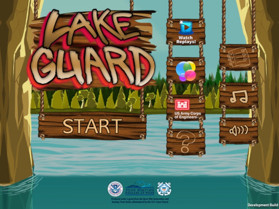 Test your speed, reflexes and boating knowledge with the Corps' new Lake Guard game app. The free app teaches users about water safety gear and boating hazards preparing them for real life experiences in or around the water. 