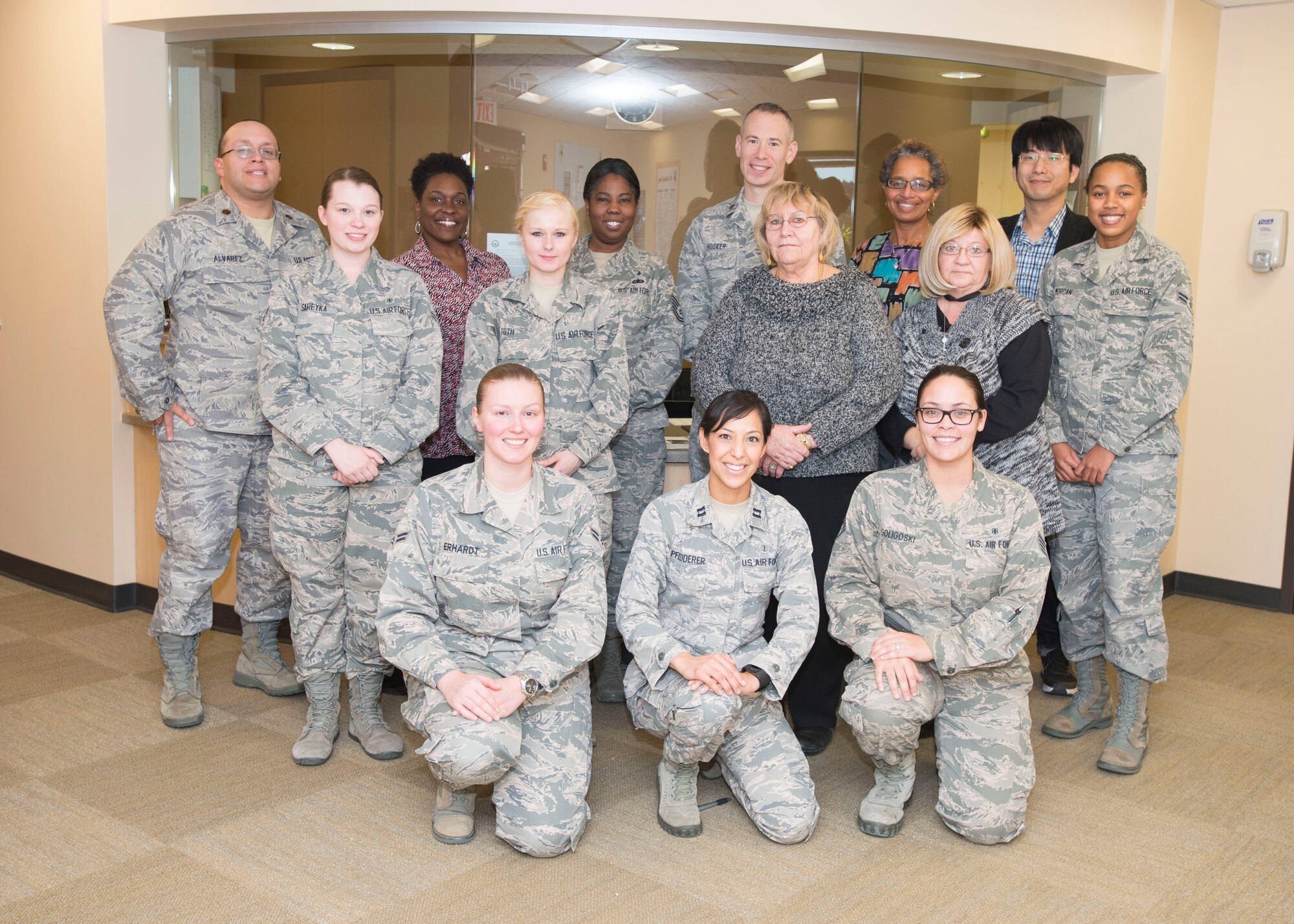 Mental Health Flight, 412th Medical Group. (U.S. Air Force photo) 