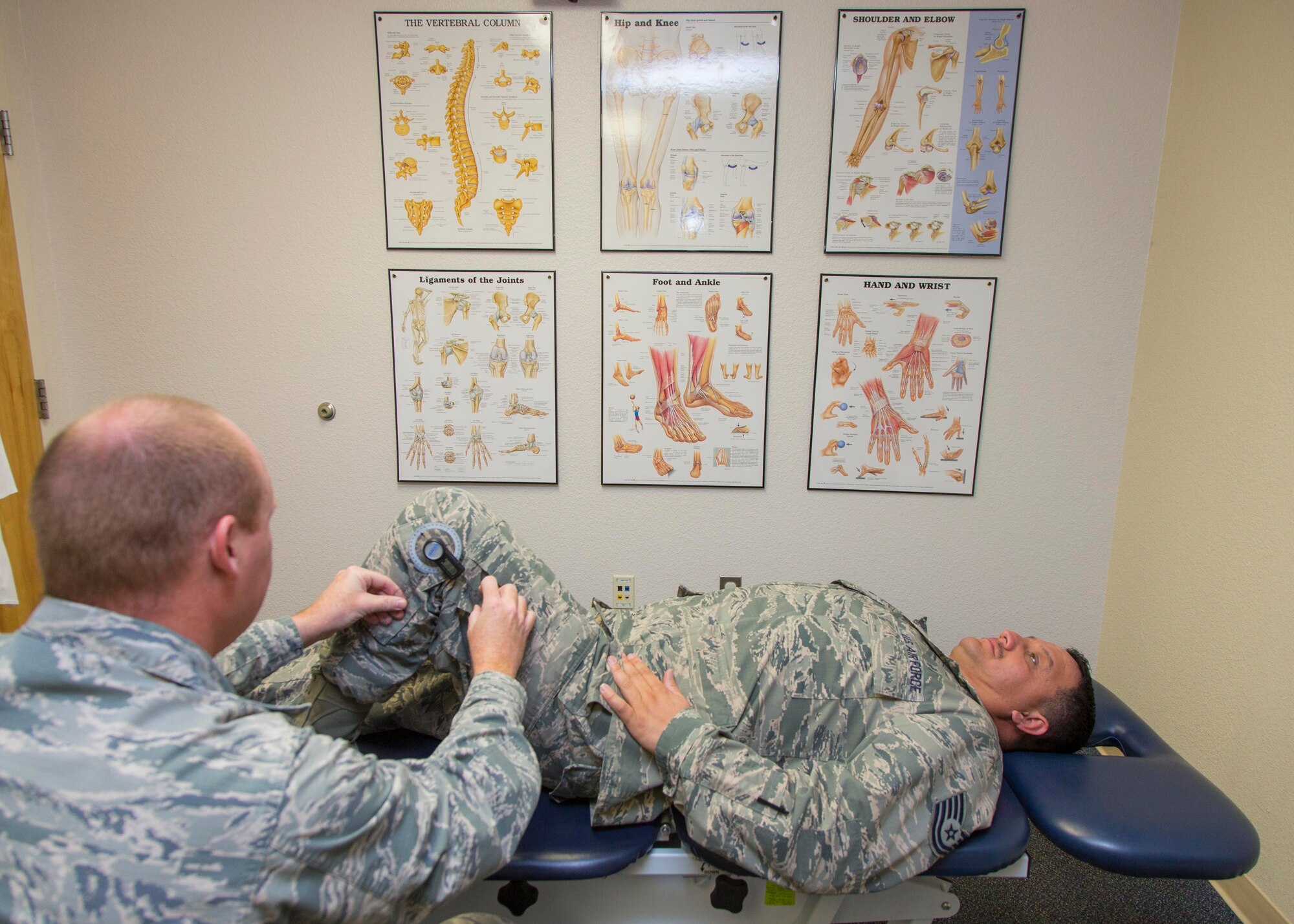 The Physical Therapy clinic at Edwards Air Force Base  (U.S. Air Force photo by Christopher Okula) 
