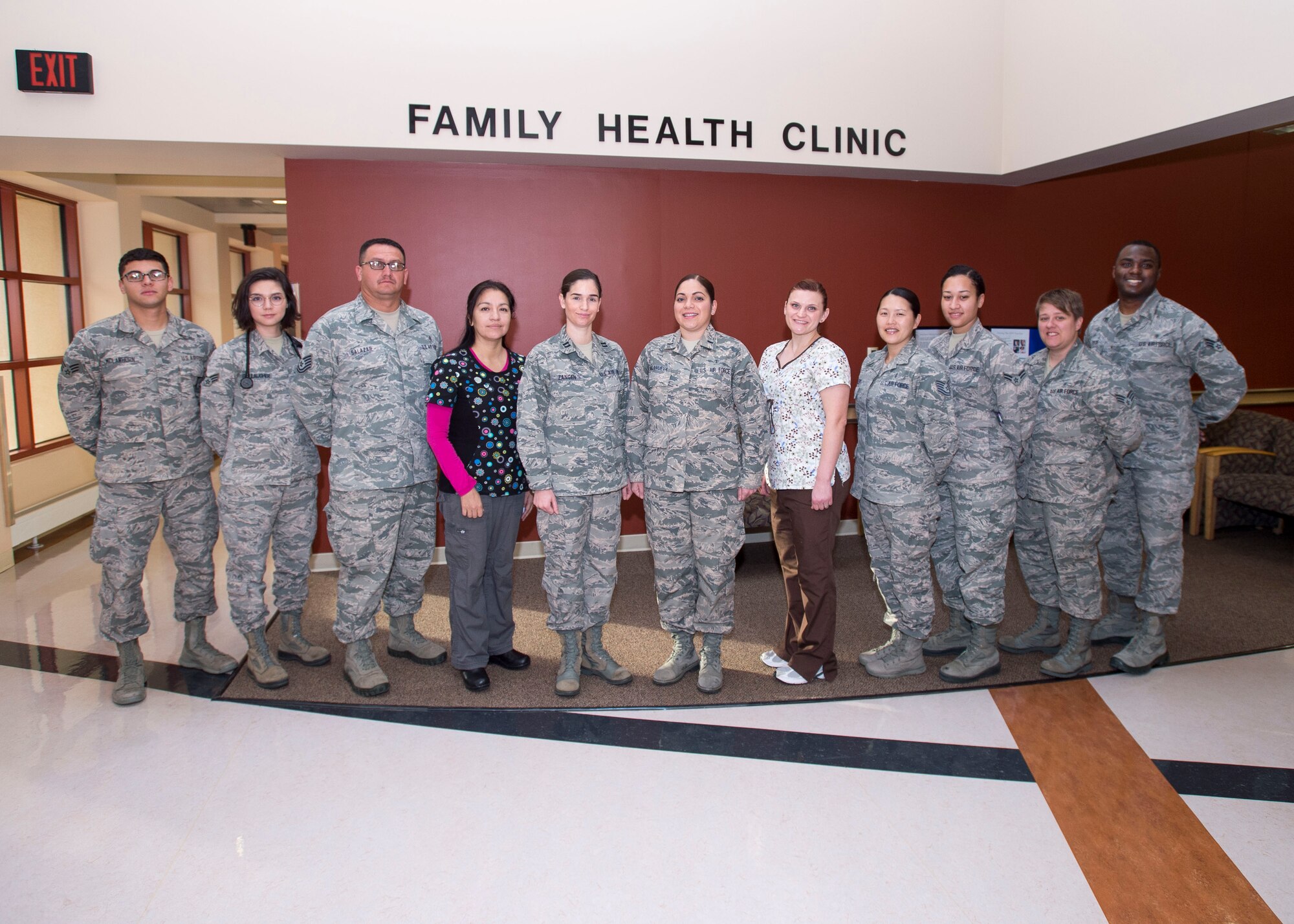412th Medical Group physician assistants  (U.S. Air Force photo by Ethan Wagner) 