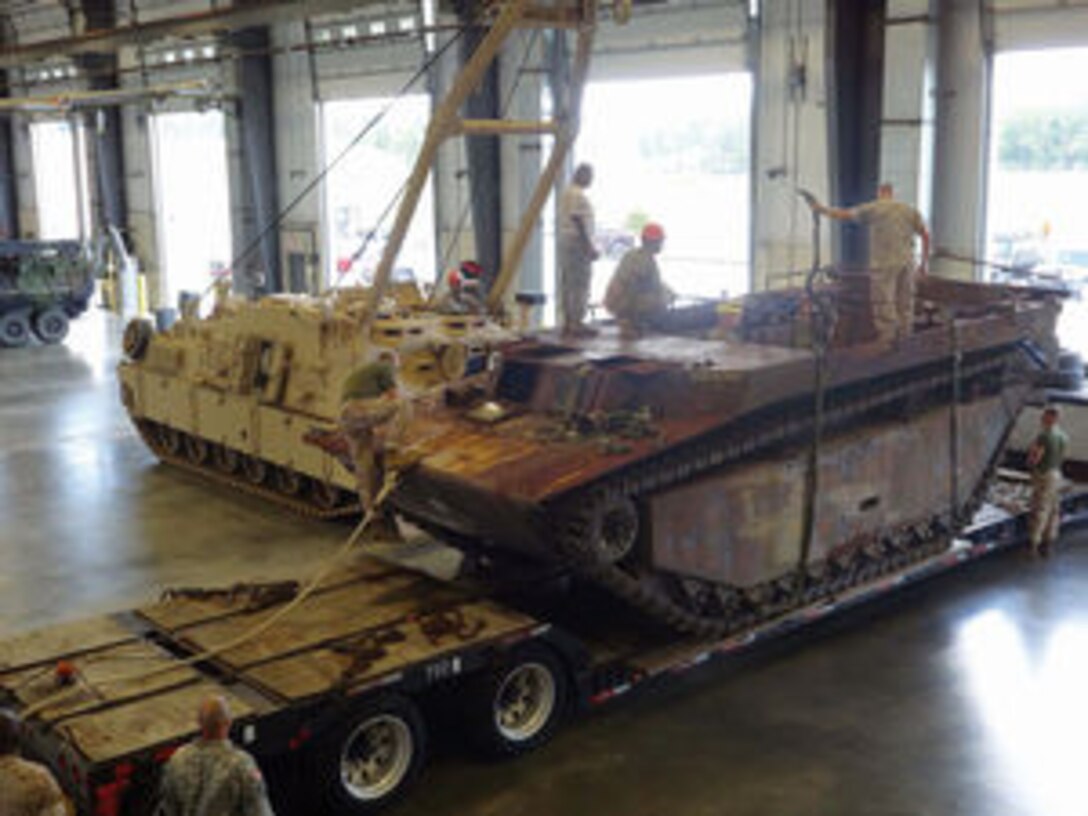 LVT-4 amphibious assault vehicle