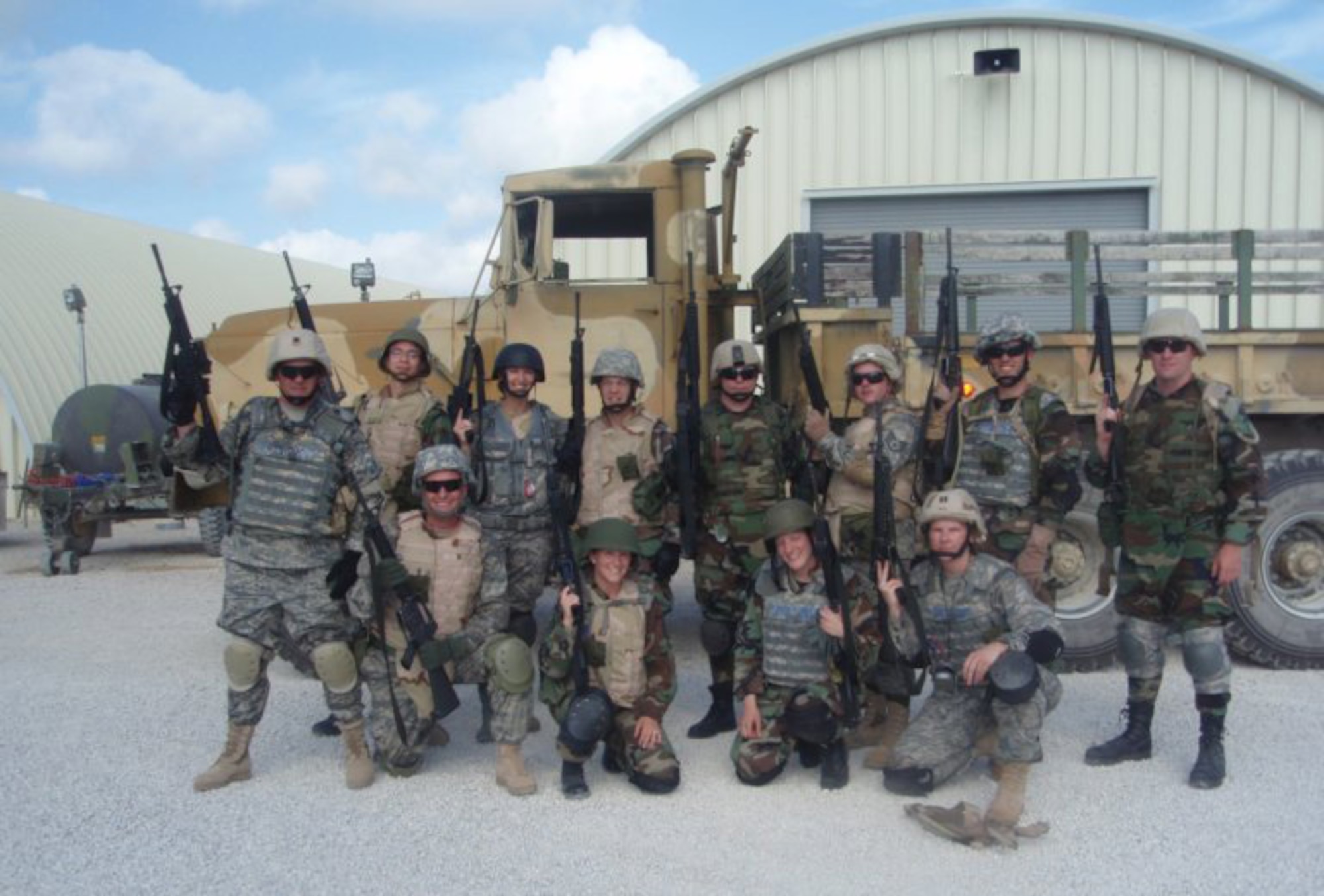 Bravo Squad includes members of the 38th Cyberspace Engineering Installation Group. (Courtesy photo)