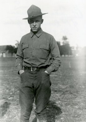 Casualties among pilots were common during World War I, though miraculously, Private John E. Tynan, a Nieuport pilot, very narrowly managed to avoid his own brush with death. He continued to serve with the 26th Aero Squadron in France until the end of the war. (U.S. Air Force photo)