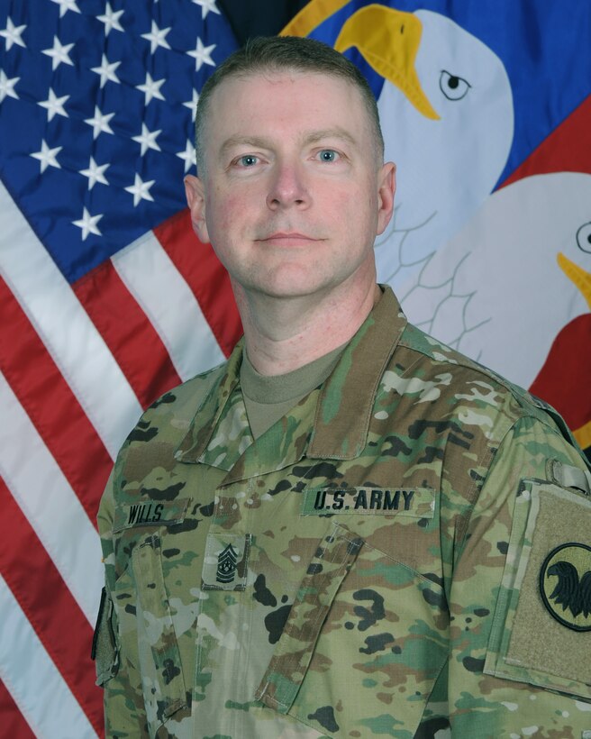 Command Sergeant Major James Wills