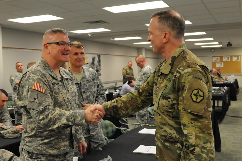 The 364th Sustainment Command (Expeditionary) hosted a Senior Leader Workshop for all its subordinate unit leaders at the Marysville Armed Force Reserve Center Jan. 19-21.