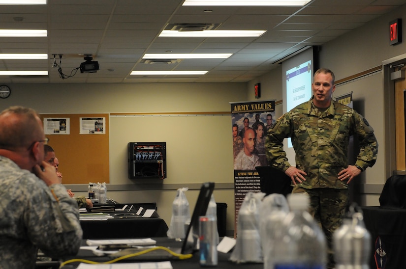 The 364th Sustainment Command (Expeditionary) hosted a Senior Leader Workshop for all its subordinate unit leaders at the Marysville Armed Force Reserve Center Jan. 19-21.