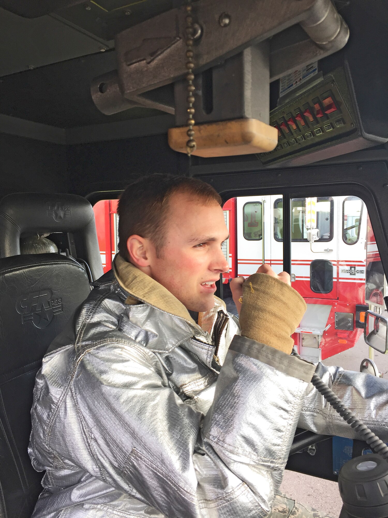 Senior Airman Bradley Hartnett, 812th Civil Engineering Squadron, Edwards AFB Fire Department. (Courtesy photo)