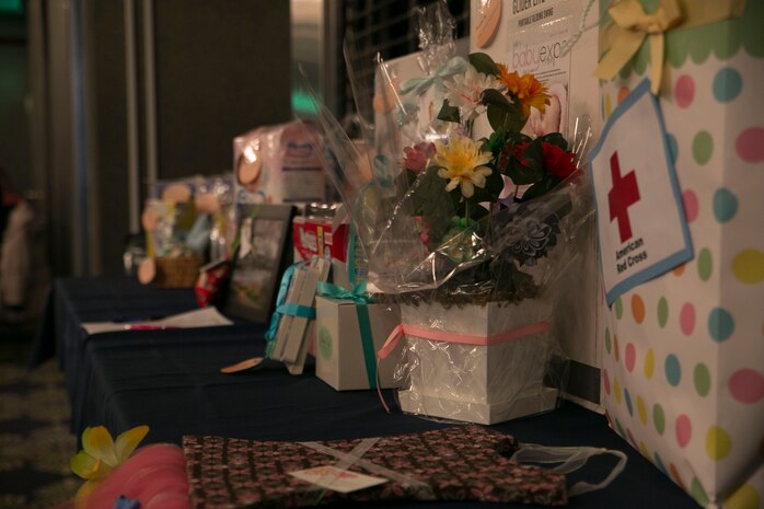 New and expecting parents of Marine Corps Air Station Iwakuni, Japan, participated in raffles to win various prizes during the 4th Annual Baby Expo Jan. 23, 2016. The expo provided couples with information about parenthood to help start them off on the right foot to being better parents.