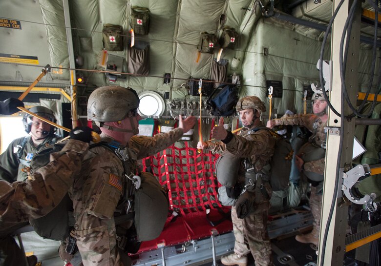 7th Group soldiers conduct airborne operation > Eglin Air Force Base