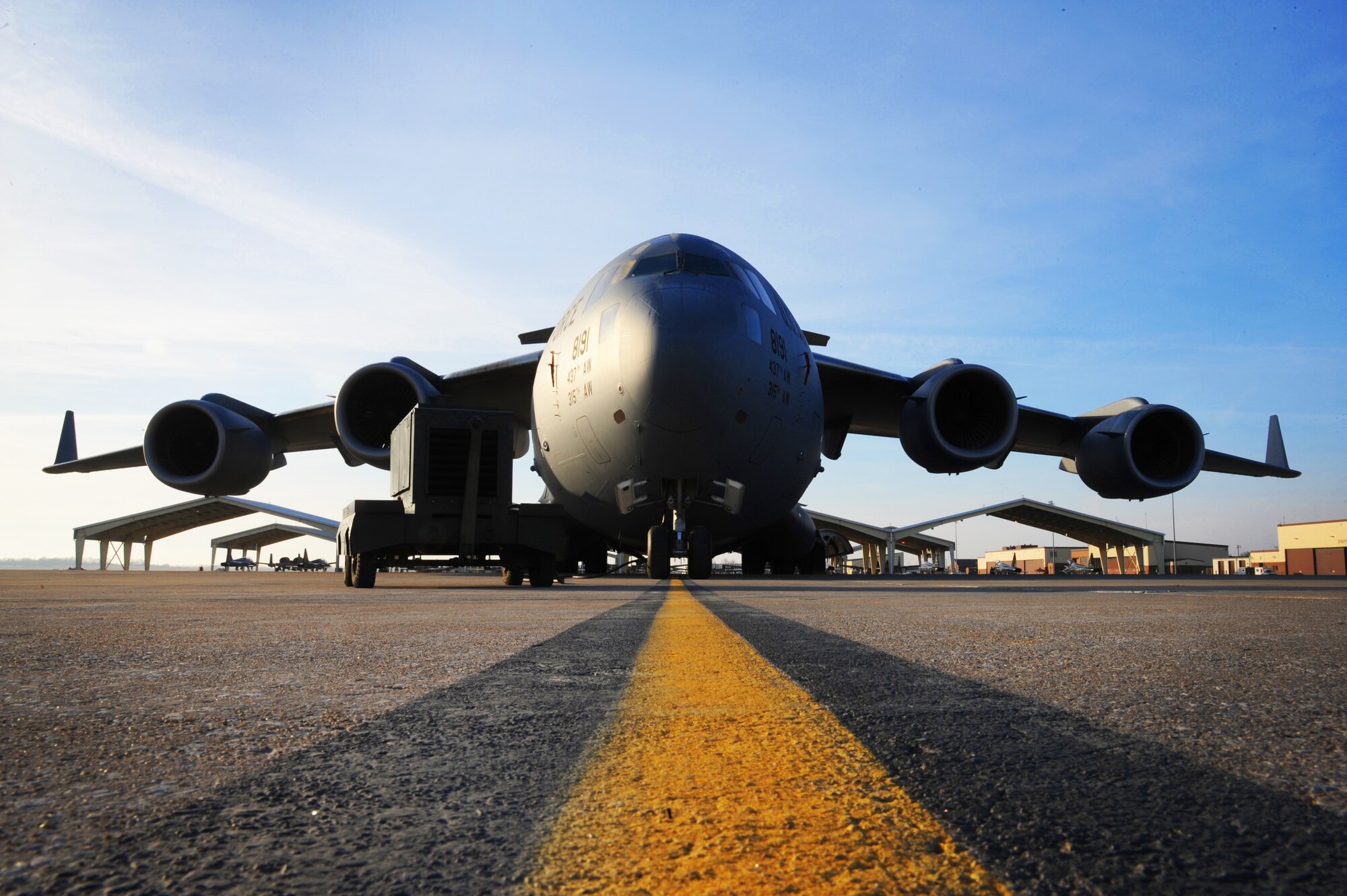 Whiteman Air Force Base, Mo., Jan. 24, 2016. Members of the 442d Fighter Wing will meet their wing’s A-10 Thunderbolt II aircraft at Patrick AFB, Fla., to provide close air support during a combat search and rescue exercise. The C-17 is capable of rapid strategic delivery of troops and cargo to main operating bases or directly to forward bases in deployed areas. (U.S. Air Force photo by Airman 1st Class Michaela R. Slanchik)