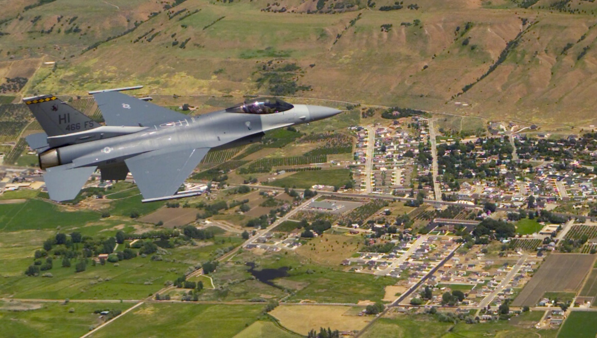 The 419th Fighter Wing has provided July Fourth flyovers to communities across the Wasatch Front for the past three decades. (Archive photo)