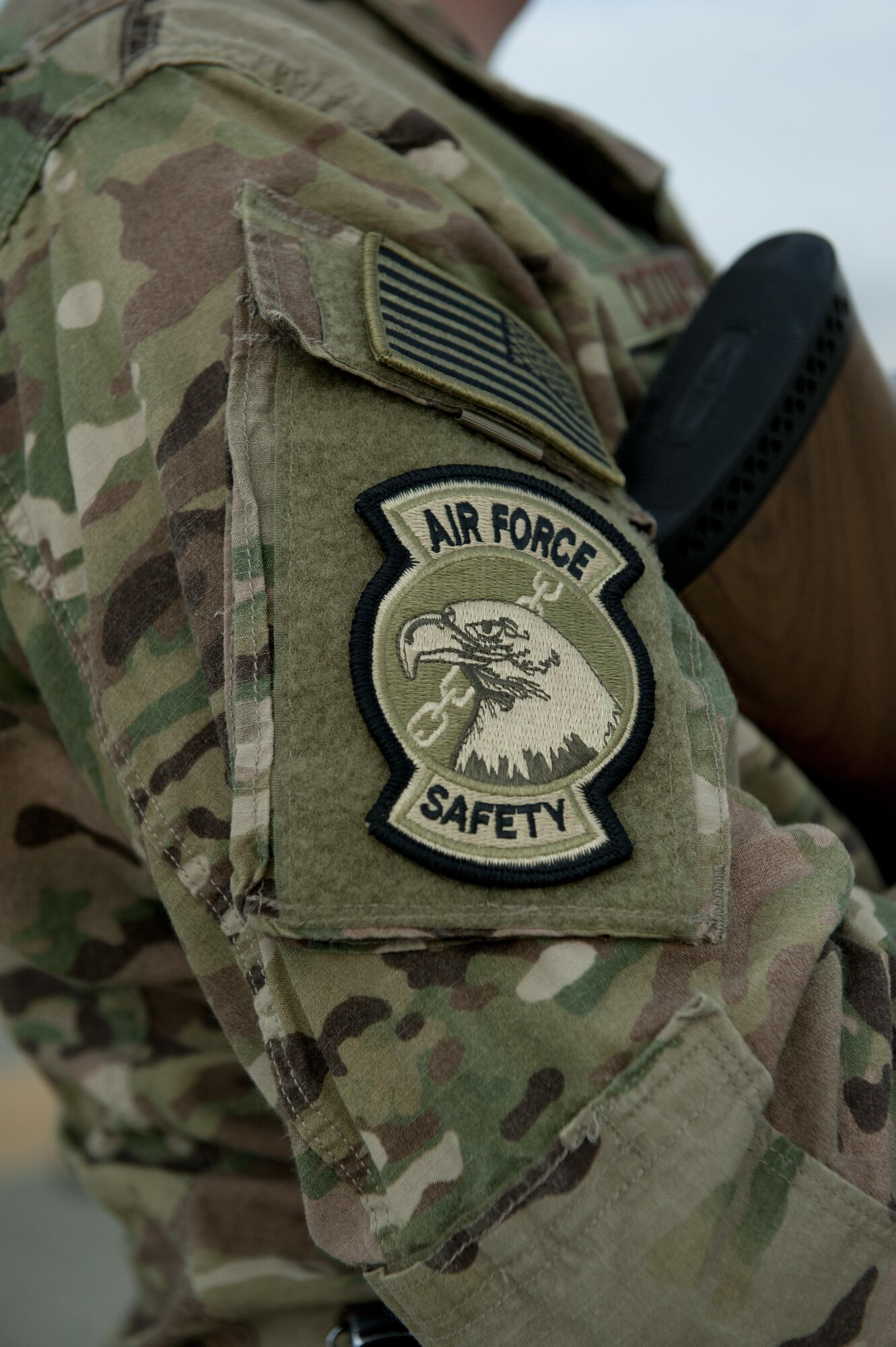 The 455th Air Expeditionary Wing Safety office partners with the U.S. Department of Agriculture Wildlife Services to provide wildlife mitigation services, June 30, 2016, Bagram Airfield, Afghanistan. USDA personnel that work alongside deployed Airmen at Bagram provide a high level of wildlife expertise that aid in mitigating the effects that birds and wildlife have on safe flying operations. (U.S. Air Force photo by Capt. Korey Fratini)