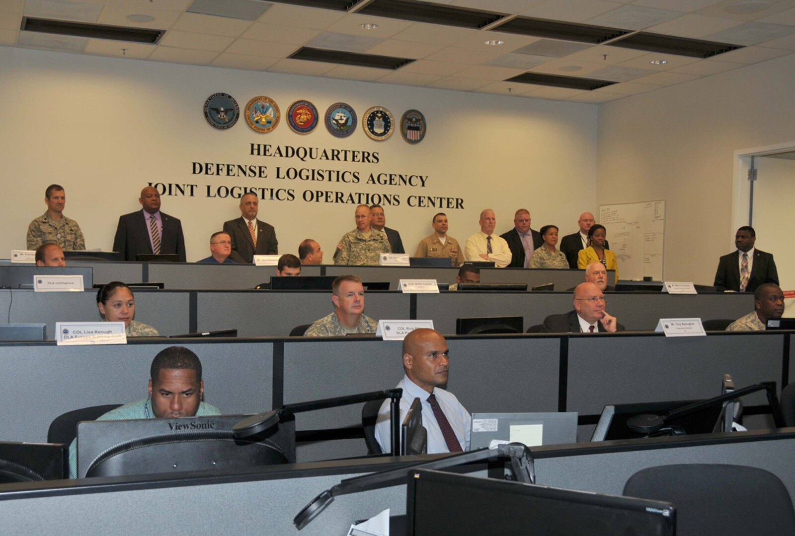 The Joint Logistics Operations Center is DLA’s full-time coordination point for global logistics activities.