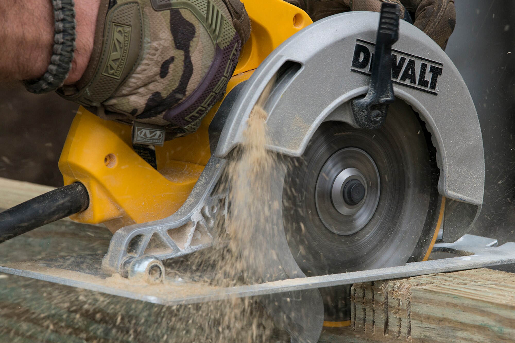 Airmen from the 307th Civil Engineering Squadron (CES) participate in a community restoration project in support of the Innovative Readiness Training Program at the Chenango County Fairgrounds, Norwich, N.Y., June 28, 2016. The training provides real world opportunities for service members and units to prepare for wartime missions while supporting the needs of America's underserved communities.  (U.S. Air Force photo by Master Sgt. Greg Steele/Released)