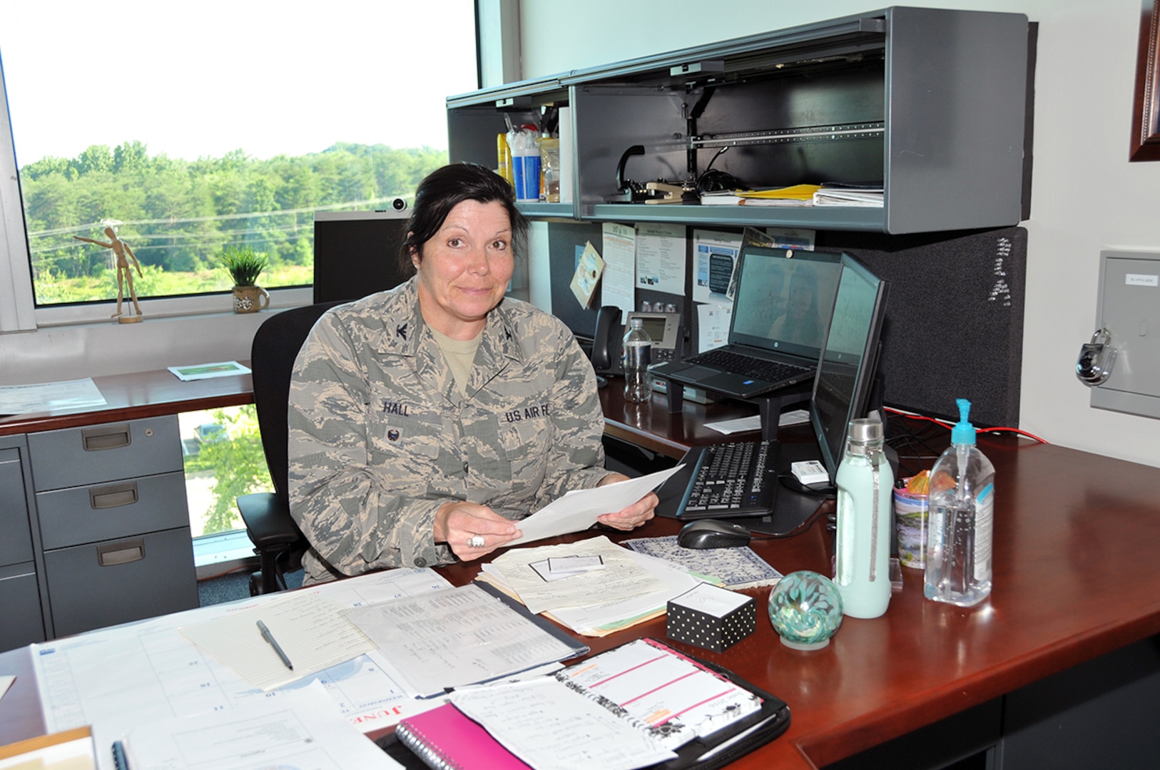 Air Force Col. Michelle Hall