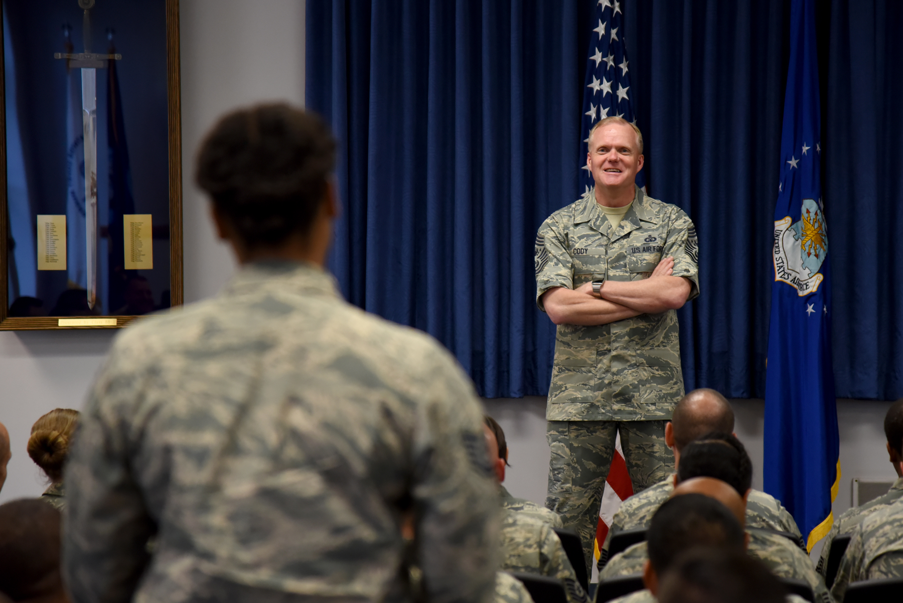 Cody holds Q&A with Team Pete > Peterson and Schriever Space Force Base