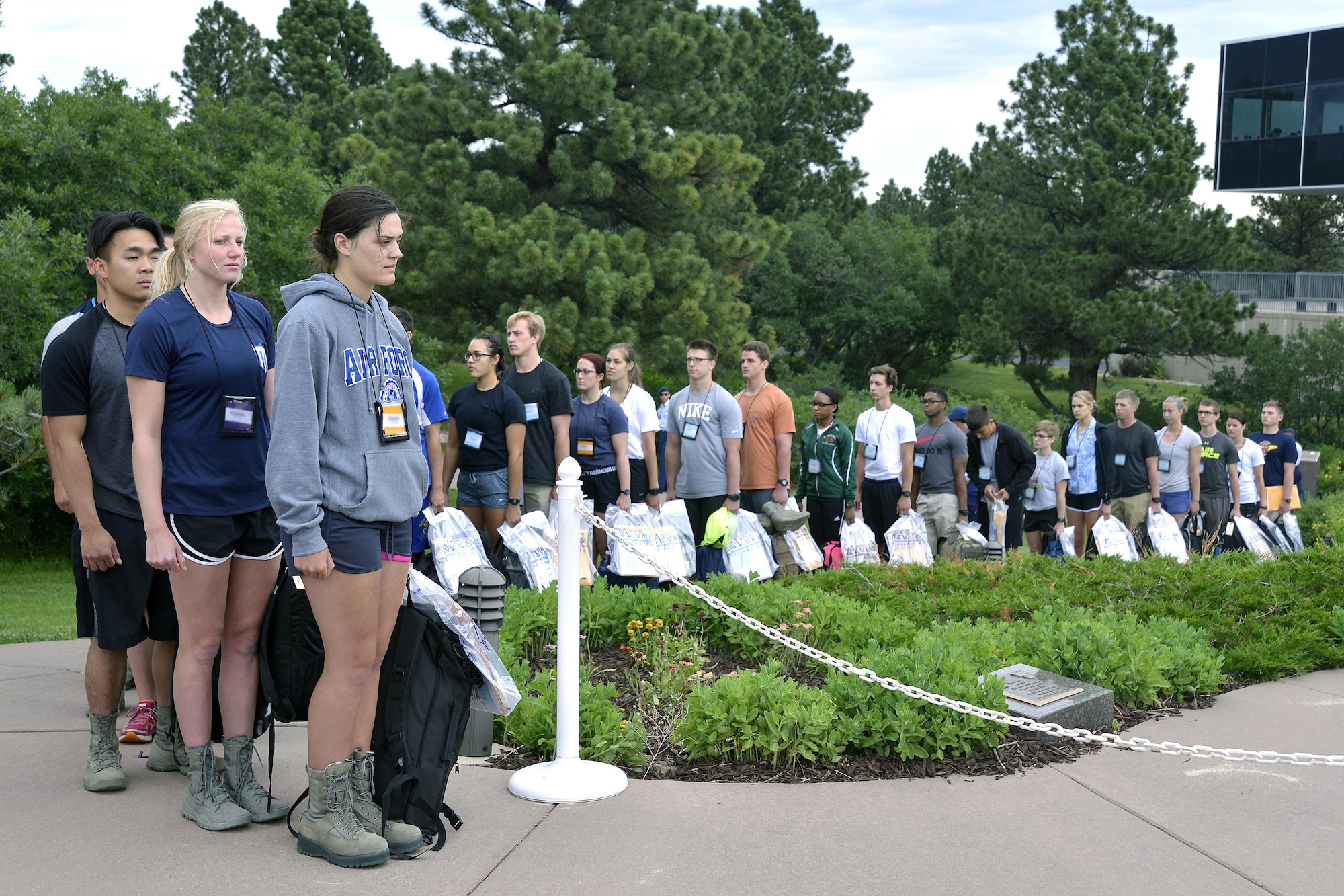 Tip of the iceberg 1 168 start Basic Cadet Training U.S. Air Force Academy Feature View