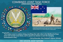 New Zealand is part of a Coalition of more than 60 international partners that has united to assist and support the Iraqi Security Forces to degrade and defeat Da'esh. This unity between Coalition partners has contributed to Iraq's significant progress in halting Da'esh's momentum and, in some places, reversing it.