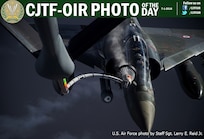 A French Air Force Mirage 2000 receives fuel from a KC-135 Stratotanker, assigned to the 340th Expeditionary Air Refueling Squadron, over Iraq, June 15, 2016. Airmen from the 340th EARS refueled the French Air Force's multirole fighter jet, the Mirage 2000 over Iraq, in support of Combined Joint Task Force-Operation Inherent Resolve. The U.S. and more than 60 coalition partners work together to eliminate the terrorist group ISIL and the threat they pose to Iraq and Syria.