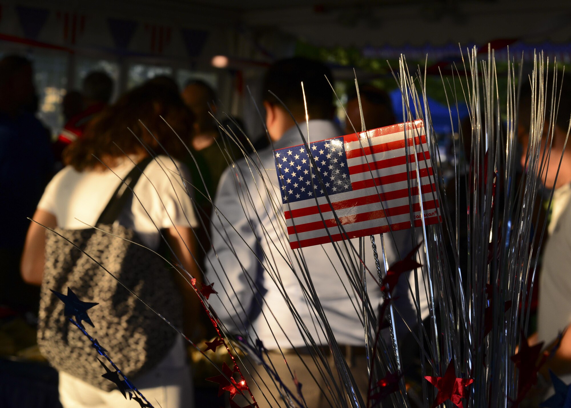 Aviano Air Base, Italy, hosted a three-day Independence Day celebration for Airmen, their families and local community members, July 4, 2016. The celebration featured live music, bounce houses, face paintings, food booths and more. (U.S. Air Force photo by Senior Airman Austin Harvill/Released)