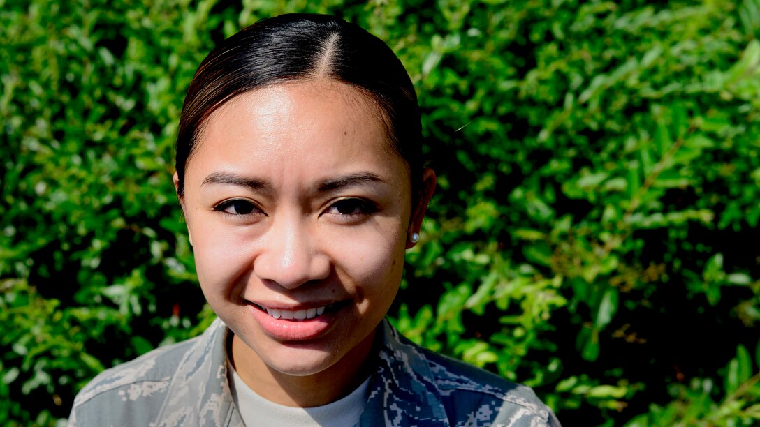 Senior Airman Vanessa Natividad, 31st Contracting Squadron Infrastructure Acquisition Flight specialist, was named the 31st Fighter Wing’s “Wyvern Warrior of the Week,” June 29, 2016, at Aviano Air Base, Italy. Natividad was recognized by Brig. Gen. Lance Landrum, 31st Fighter Wing commander, for going above and beyond in her dedication to the mission. (U.S. Air Force photo by Senior Airman Areca T. Bell/Released)