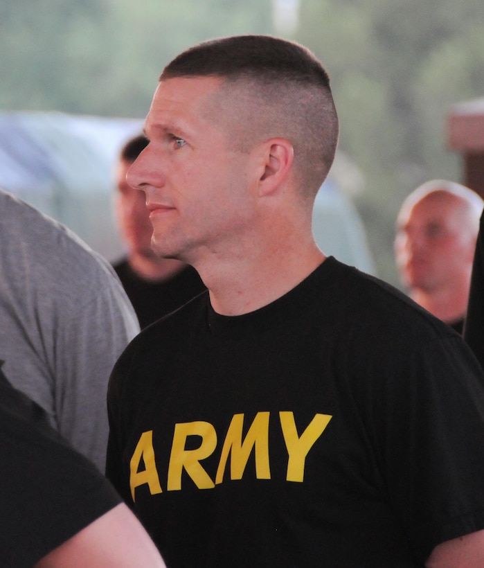 Sgt. Maj. of the Army Daniel A. Dailey conducts Physical Readiness Training July 7 with Soldiers of the Noncommissioned Officer Academy at Joint Base McGuire-Dix-Lakehurst, New Jersey. This event was part of a two-day visit to the joint base that included a tour of the base’s key mission and training assets as well as a town hall meeting with Soldiers and Army civilians. A driving force behind Dailey's visit to the base is the Army's number-one priority of readiness, which allows the Total Army to continue to answer our nation's calls, in an increasingly volatile and uncertain world.