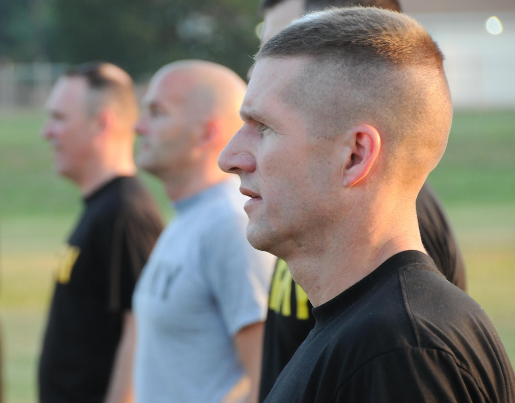 Sgt. Maj. of the Army Daniel A. Dailey conducts Physical Readiness Training July 7 with Soldiers of the Noncommissioned Officer Academy at Joint Base McGuire-Dix-Lakehurst, New Jersey. This event was part of a two-day visit to the joint base that included a tour of the base’s key mission and training assets as well as a town hall meeting with Soldiers and Army civilians. A driving force behind Dailey's visit to the base is the Army's number-one priority of readiness, which allows the Total Army to continue to answer our nation's calls, in an increasingly volatile and uncertain world.
