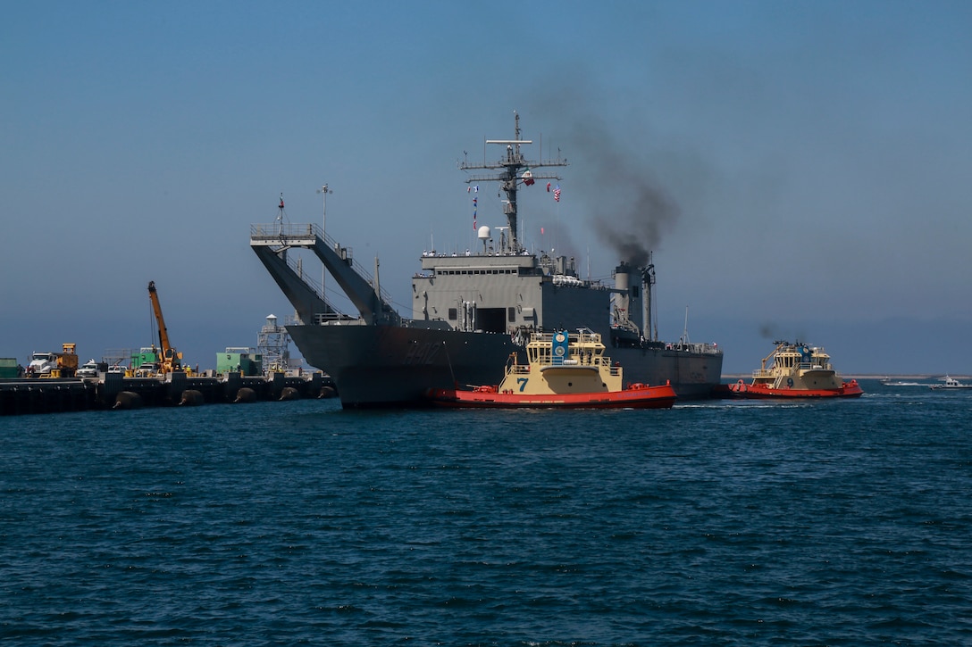 The Mexican Navy tank landing ship ARM Usumacinta (A-412) arrives at Naval Base San Diego for the Rim of the Pacific 2016 exercise June 29, 2016. The Usumacinta is a ship from the 470th Amphibious Force Element of the Mexican Navy that will be working alongside the 15th Marine Expeditionary Unit during the Southern California portion of RIMPAC 2016. Twenty-six nations, more than 40 ships and submarines, more than 200 aircraft and 25,000 personnel are participating in RIMPAC from June 30 to Aug. 4, in and around the Hawaiian Islands and Southern California. The world's largest international maritime exercise, RIMPAC provides a unique training opportunity that helps participants foster and sustain the cooperative relationships that are critical to ensuring the safety of sea lanes and security on the world's oceans. RIMPAC 2016 is the 25th exercise in the series that began in 1971. 