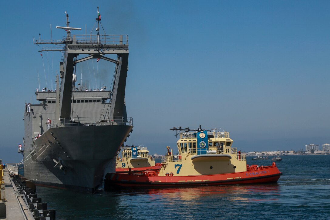 The Mexican Navy tank landing ship ARM Usumacinta (A-412) arrives at Naval Base San Diego for Rim of the Pacific 2016. The Usumacinta is a ship from the 470th Amphibious Force Element of the Mexican Navy that will be working alongside the 15th Marine Expeditionary Unit during the Southern California portion of RIMPAC 2016. Twenty-six nations, more than 40 ships and submarines, more than 200 aircraft and 25,000 personnel are participating in RIMPAC from June 30 to Aug. 4, in and around the Hawaiian Islands and Southern California. The world's largest international maritime exercise, RIMPAC provides a unique training opportunity that helps participants foster and sustain the cooperative relationships that are critical to ensuring the safety of sea lanes and security on the world's oceans. RIMPAC 2016 is the 25th exercise in the series that began in 1971. 