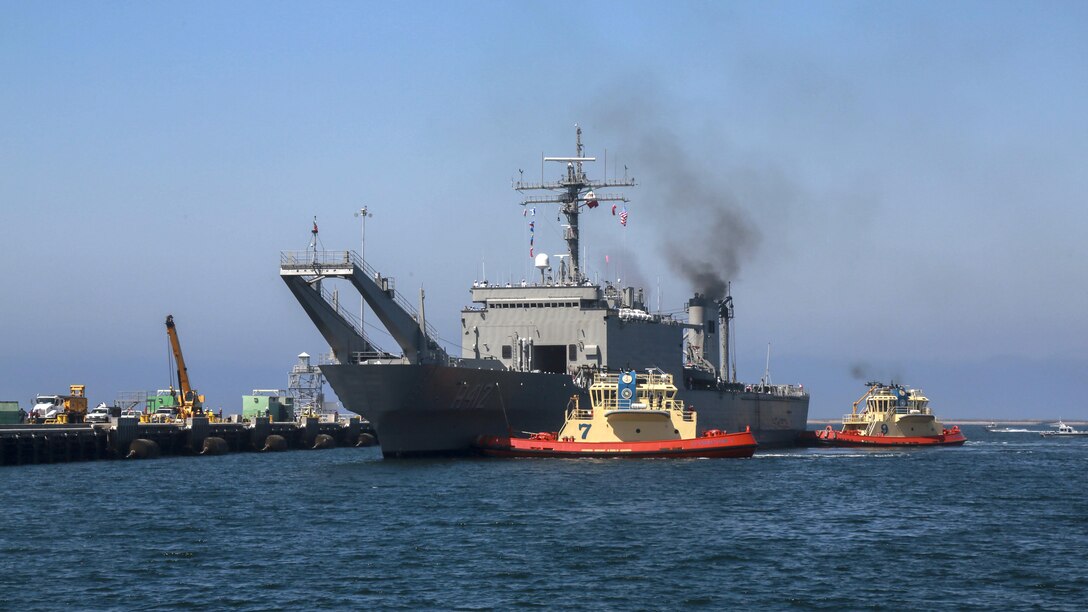 The Mexican Navy tank landing ship ARM Usumacinta arrives at Naval Base San Diego for the Rim of the Pacific 2016 exercise June 29, 2016. The Usumacinta is a ship from the 470th Amphibious Force Element of the Mexican Navy that will be working alongside the 15th Marine Expeditionary Unit during the Southern California portion of RIMPAC 2016. Twenty-six nations, more than 40 ships and submarines, more than 200 aircraft and 25,000 personnel are participating in RIMPAC from June 30 to Aug. 4, in and around the Hawaiian Islands and Southern California. The world's largest international maritime exercise, RIMPAC provides a unique training opportunity that helps participants foster and sustain the cooperative relationships that are critical to ensuring the safety of sea lanes and security on the world's oceans. RIMPAC 2016 is the 25th exercise in the series that began in 1971.
