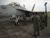 U.S. Navy LCDR Jeff Pinkerton, an EA-18G Grolwer pilot assigned to Electronic Attack Squadron 138, speaks with a group of Philippine Air Force pilots assigned to Clark Air Base, Philippines, June 28, 2016. U.S. forces arrived in the Philippines to excercise bilaterally with the Armed Forces of the Philippines and support routine operational missions that enhance regional maritime domain awareness. (U.S. Air Force photo by Capt. Elias Zani/released)