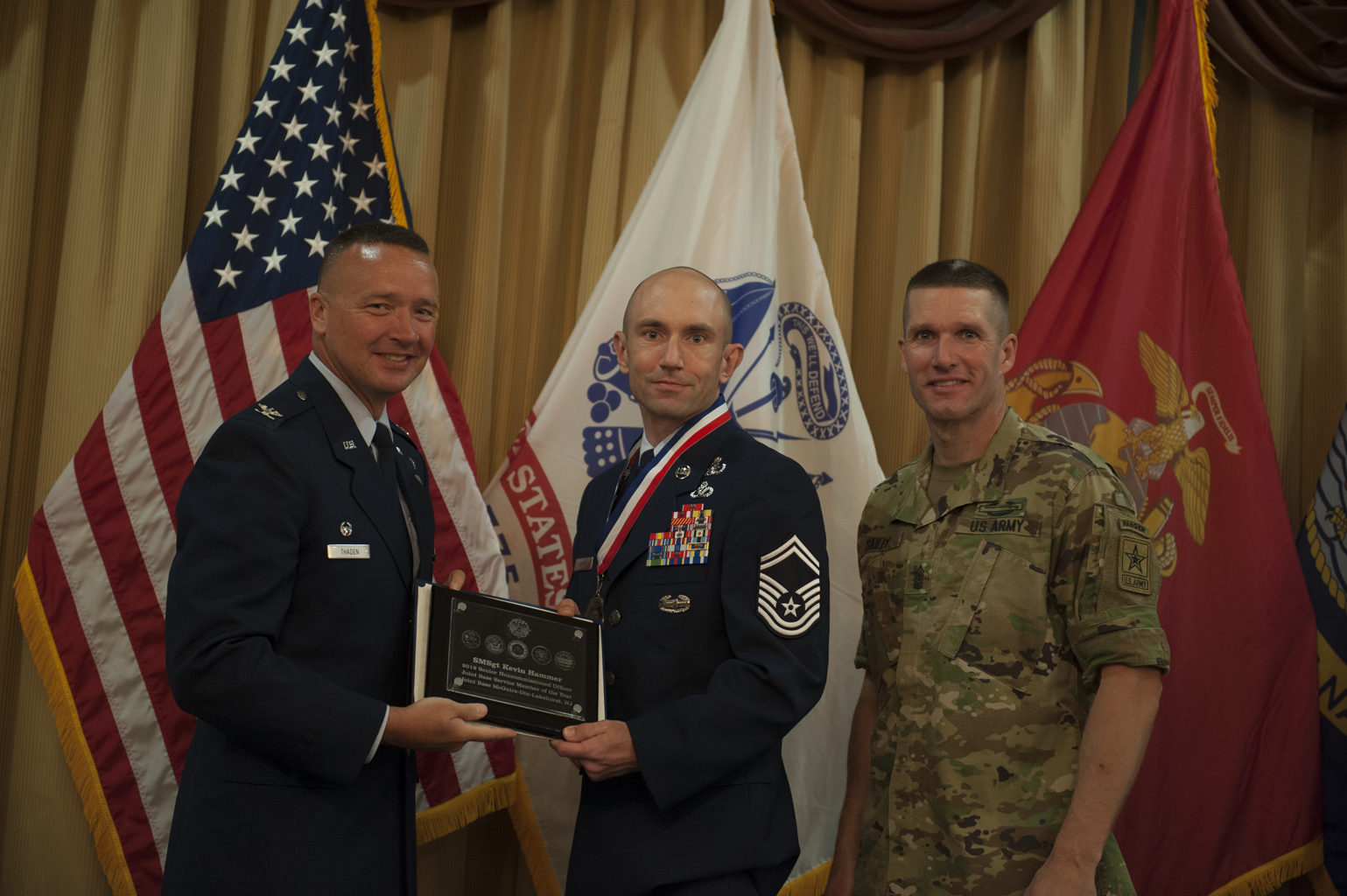Joint base recognizes service members of the year