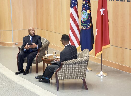 The Honorable John Lewis addressed the DIA workforce on July 5, 2016.
